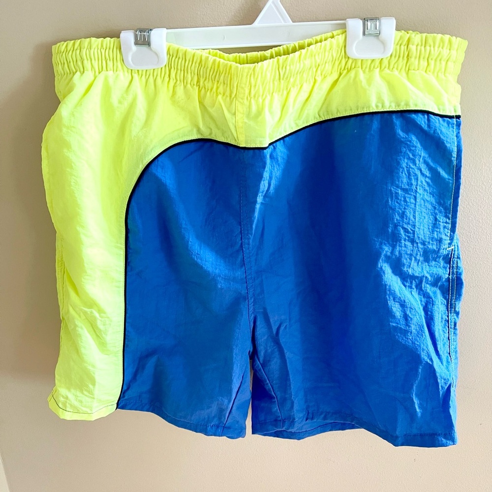 Pacific Scene Men’s Size Medium 90s Vintage Swimsuit Swim Trunks